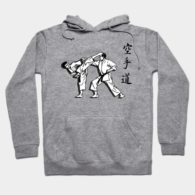 Karate Sparring Hoodie by taichi37